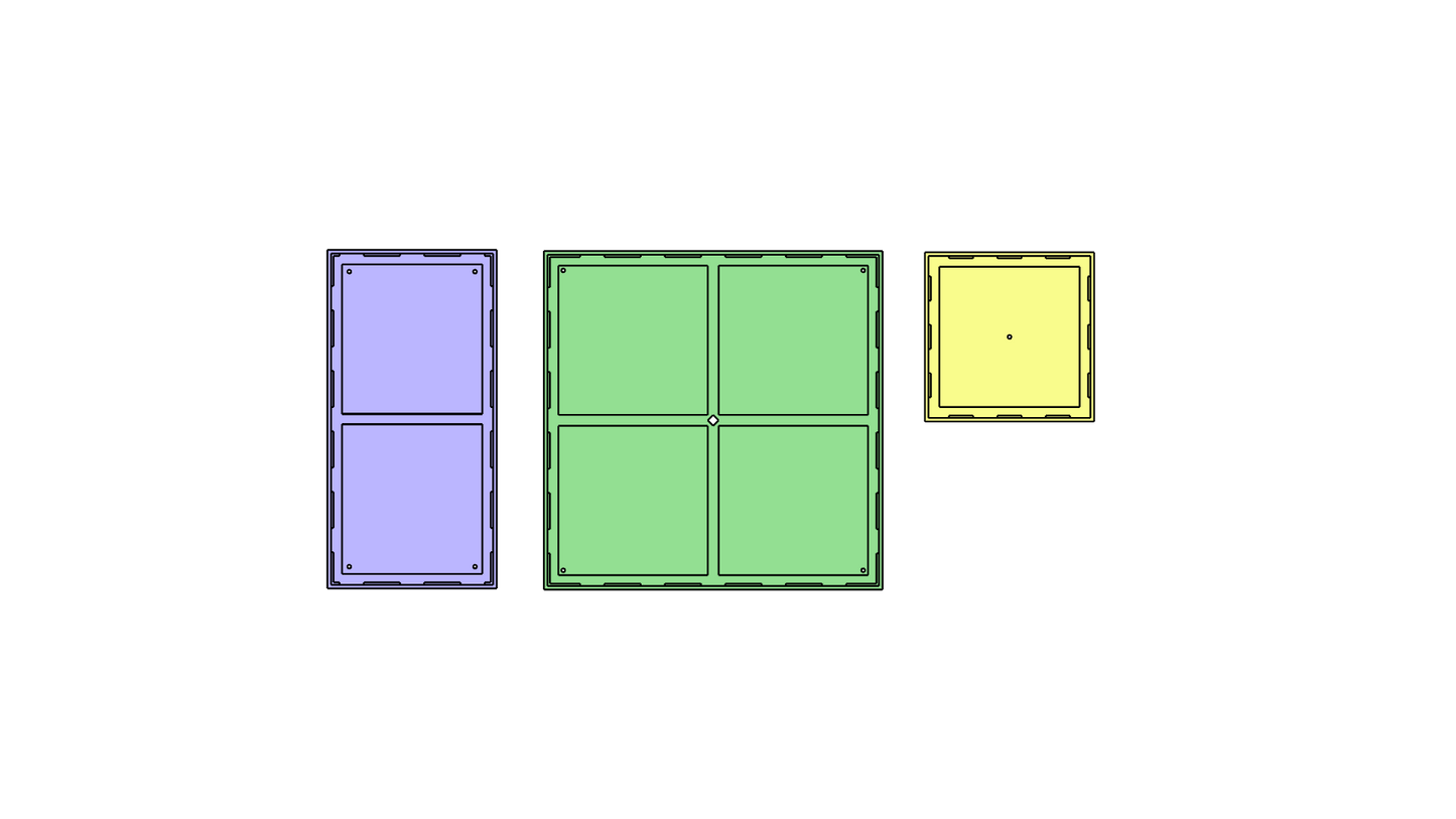 Modular Planted Floor™ — Starter Kit (9 Free STL Files + PDF Template)