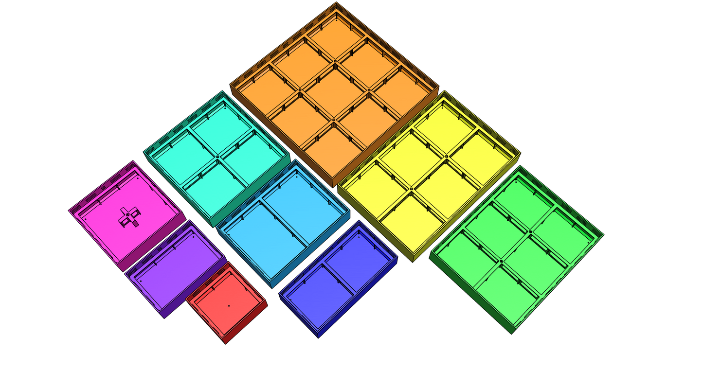 Modular Planted Floor™ — Standard Library | One Fish Tank™