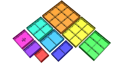 Modular Planted Floor™ — Standard Library | One Fish Tank™