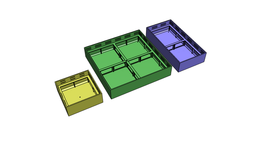 Modular Planted Floor™ — Starter Kit (3 Free STL Files + PDF Template)