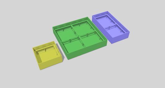 Modular Planted Floor™ — Starter Kit (3 Free STL Files + PDF Template)