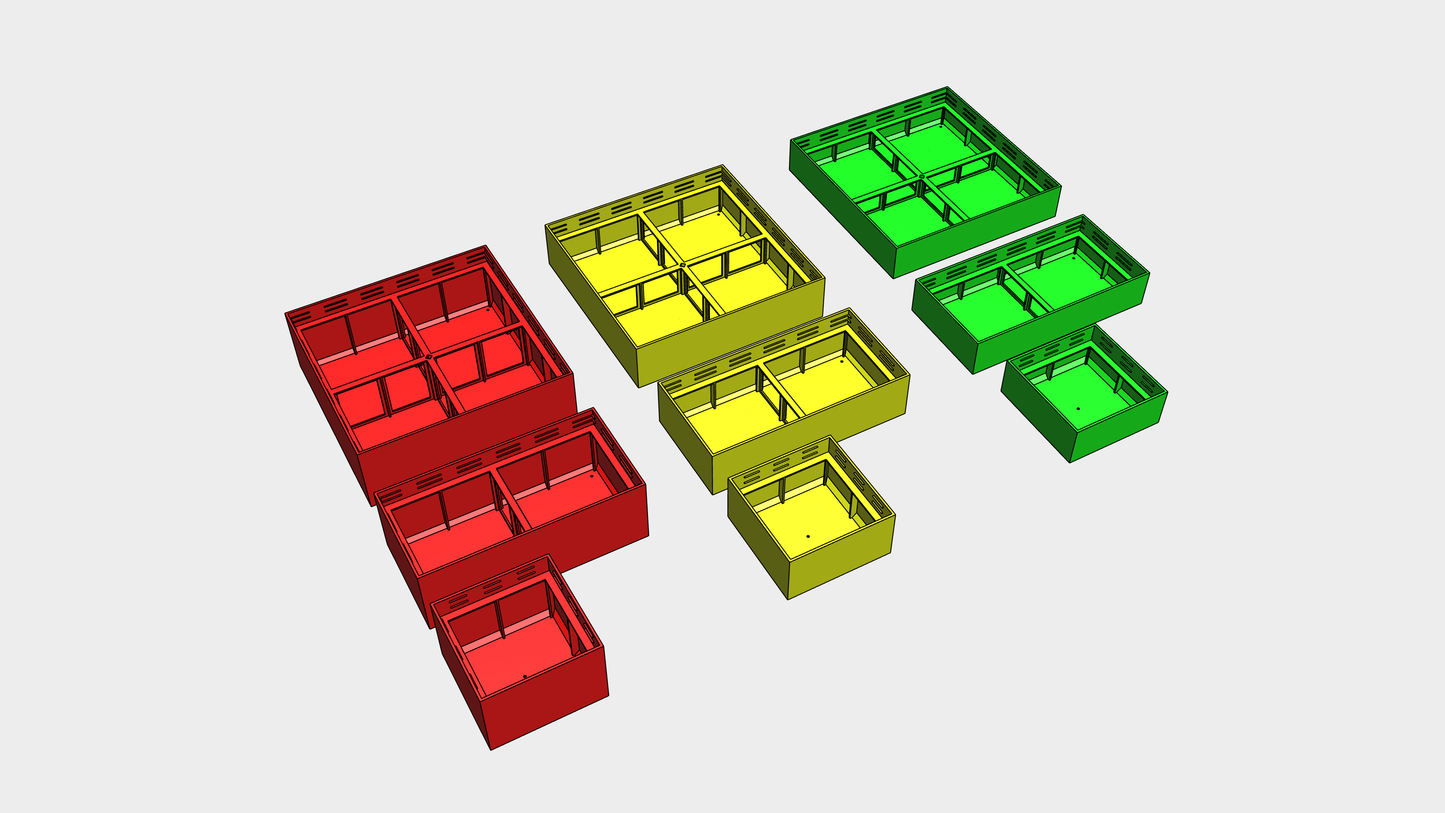 Modular Planted Floor™ — Starter Kit (9 Free STL Files + PDF Template)