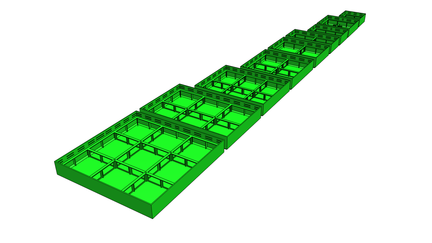 Modular Planted Floor™ — Standard Library | One Fish Tank™