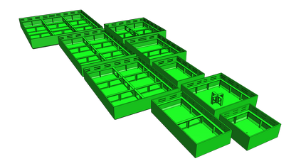 Modular Planted Floor™ — Standard Library | One Fish Tank™